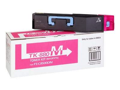 Cartus Toner Magenta Tk 880M 18K Original Kyocera Fs C8500Dn BNB