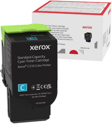 Cartus toner Xerox Cyan cap Original mare 006R04369