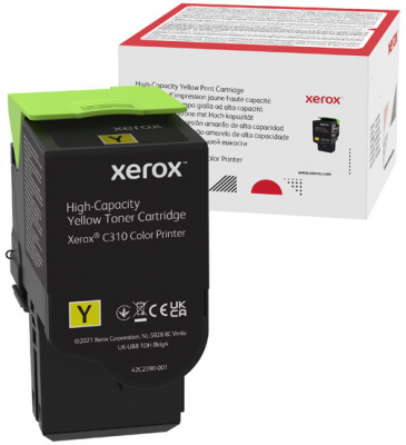 Cartus toner Xerox Yellow cap Original mare 006R04371