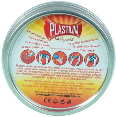 Plastilina Inteligenta Clasica Pink 