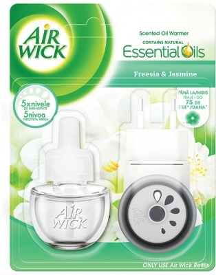 Odorizant electric + rezerva 19 ml Fresia & Jasmine Air Wick