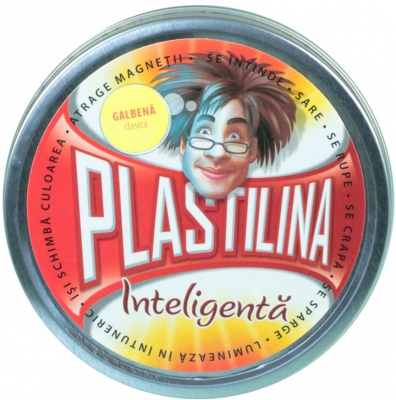 Plastilina Inteligenta Clasica Galbena 