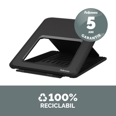 Suport pentru laptop negru Breyta- Nero Fellowes