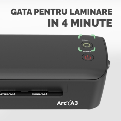 Laminator Fellowes ARC, A3, kit de folii laminare inclus