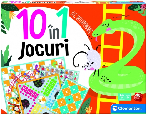 Set jocuri de societate clasice 10 in 1 As Toys