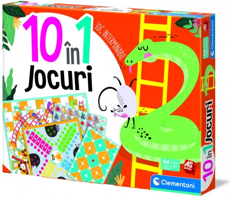 Set jocuri de societate clasice 10 in 1 As Toys