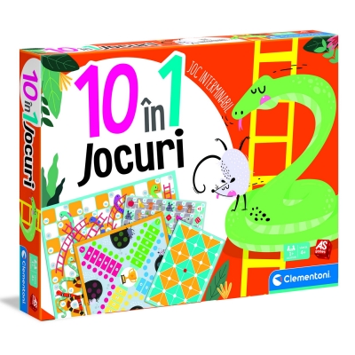 Set jocuri de societate clasice 10 in 1 As Toys