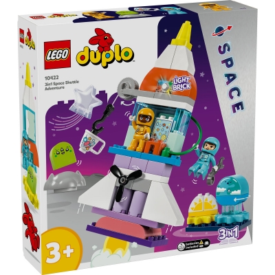 Aventura cu naveta spatiala 3in1 10422 LEGO Duplo