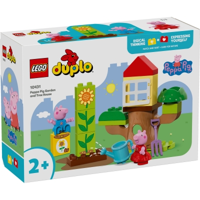 Purcelusa Peppa: Gradina si casa din copac 10431 LEGO DUPLO