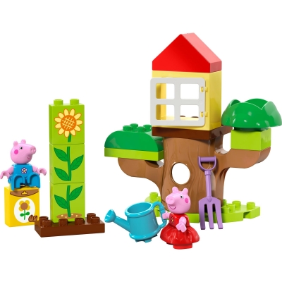 Purcelusa Peppa: Gradina si casa din copac 10431 LEGO DUPLO