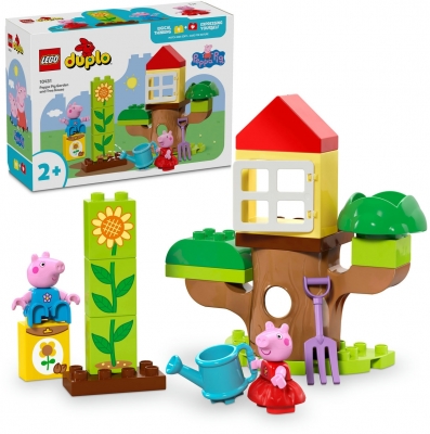 Purcelusa Peppa: Gradina si casa din copac 10431 LEGO DUPLO