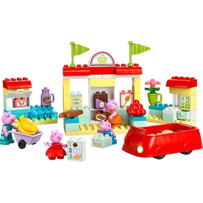 Purcelusa Peppa si Supermarketul 10434 LEGO DUPLO