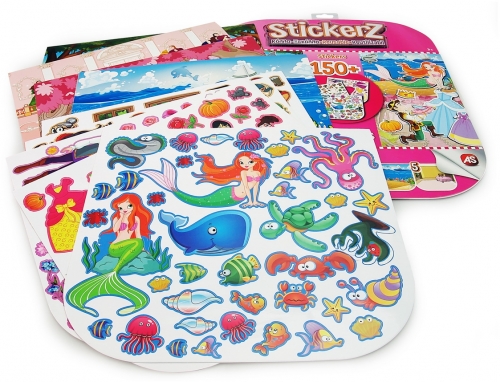 Set autocolante Stickerz reutilizabile Printese 150 buc/set As Toys