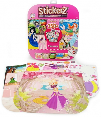 Set autocolante Stickerz reutilizabile Printese 150 buc/set As Toys