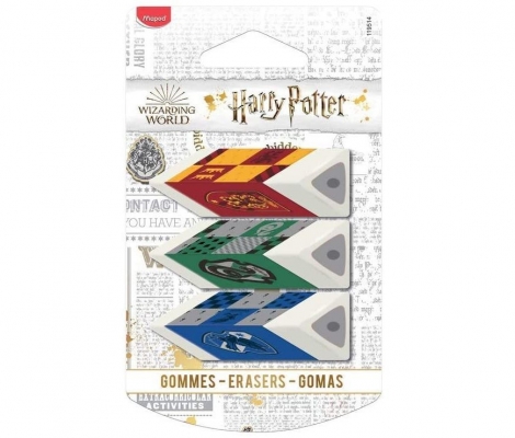 Radiera Harry Potter Pyramide 3 buc/set Maped 