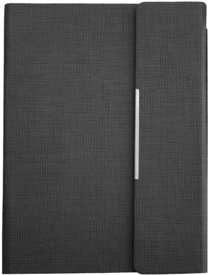 Agenda A5 cu magnet, culoare negru, 290 file, Trend 