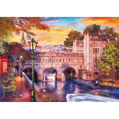 Puzzle Canal Romantic, 1000 Piese Ravensburger