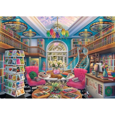 Puzzle Palatul Cartilor, 1000 Piese Ravensburger