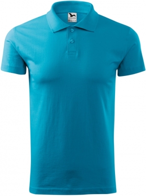 Tricou polo, 180 g/m2, pentru barbati, turcoaz, Malfini