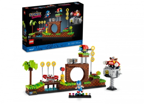 Ariciul Sonic: Zona Green Hills 21331 LEGO Ideas