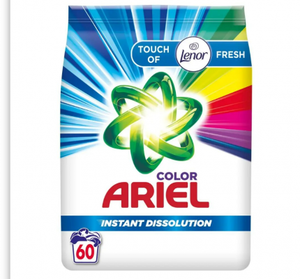 Detergent rufe automat, lenor color, 4.5kg, Ariel