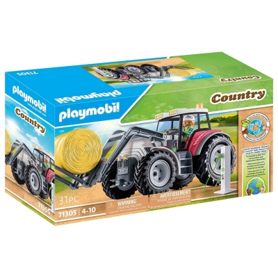 Playmobil - Tractor mare cu accesorii