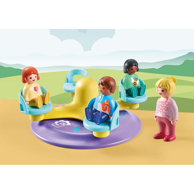 Playmobil - 1.2.3 Carusel cu numere