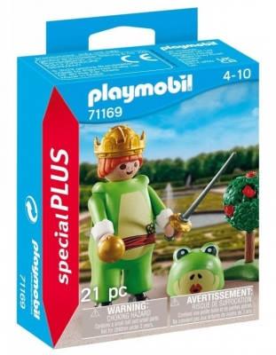 Figurina Print cu costum de broasca, Playmobil