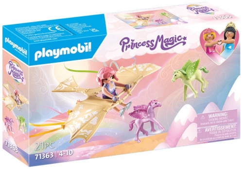 Calatorie cu Pegasus printre nori, Playmobil