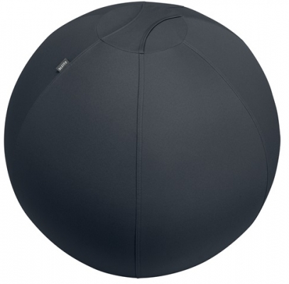 Minge ergonomica pentru sezut sau fitness, culoare negru, diametrul, 75cm, Ergo Leitz