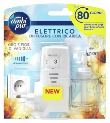 Aparat electric + rezerva 20ml Lenor Oro Ambi Pur 