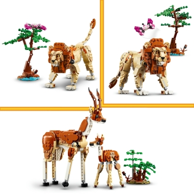 Animale salbatice din safari 31150 LEGO Creator