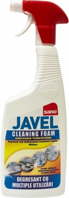 Spuma degresanta Sano, Javel Cleaning Foam, 750ML