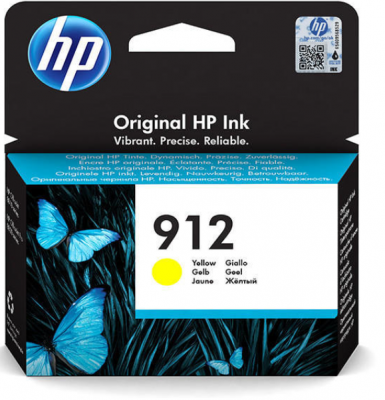 Cartus cerneala HP 912 Yellow Original Ink Cartridge 3YL79AE