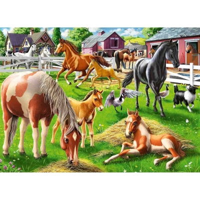 Puzzle Cai, 60 Piese Ravensburger