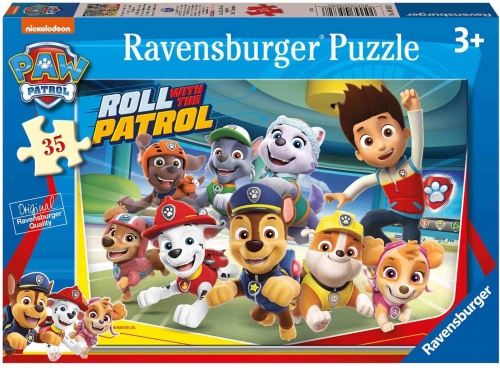 Puzzle Patrula Vesela A Catelusilor, 35 Piese Ravensburger