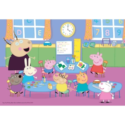 Puzzle Peppa Pig La Scoala, 35 Piese Ravensburger