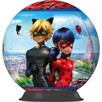 Puzzle 3D Miraculous, 72 Piese Ravensburger