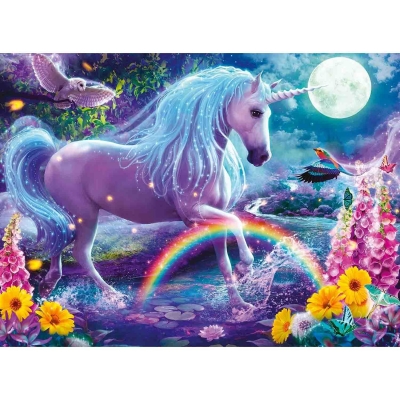 Puzzle Cu Sclipici Unicorn, 100 Piese Ravensburger