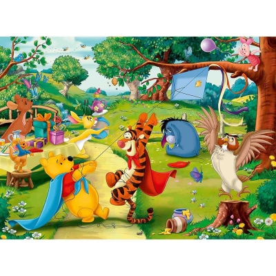 Puzzle Winnie The Pooh Salvatorul, 100 Piese Ravensburger