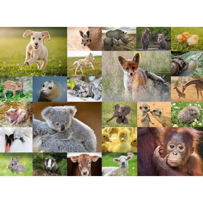 Puzzle Pui De Animale, 200 Piese Ravensburger