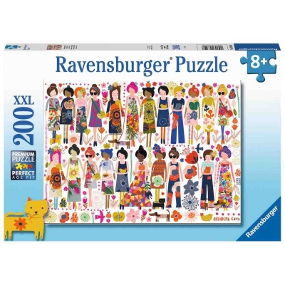 Puzzle Flori Si Prieteni, 200 Piese Ravensburger