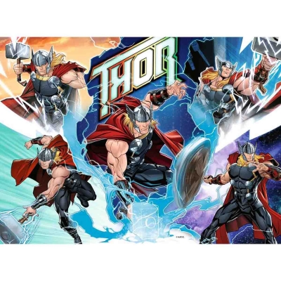 Puzzle Avengers Thor, 100 Piese Ravensburger