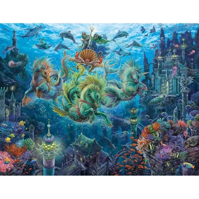 Puzzle Lumea De Sub Ape, 2000 Piese Ravensburger