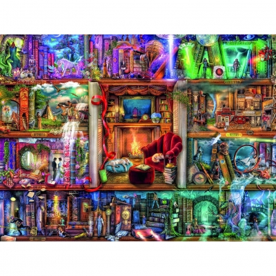 Puzzle Marea Biblioteca, 1500 Piese Ravensburger