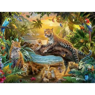 Puzzle Animale In Savana, 1500 Piese Ravensburger