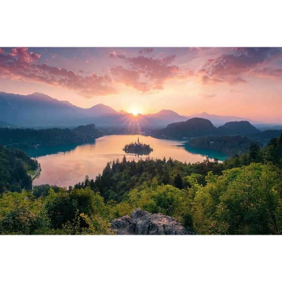 Puzzle Lacul Bled Slovenia, 3000 Piese Ravensburger