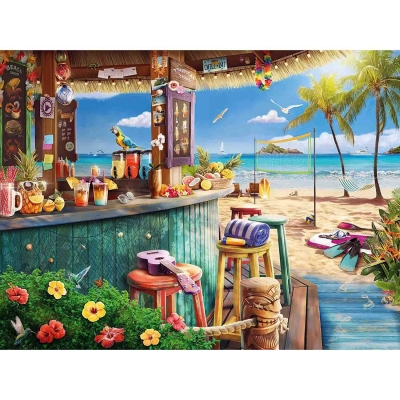 Puzzle Bar Pe Plaja, 1500 Piese Ravensburger