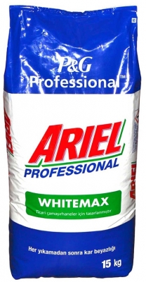 Detergent rufe automat 15 kg Professional White Max Ariel 