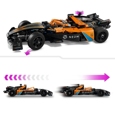 Masina de cursa NEOM McLaren Formula E 42169 LEGO Technic